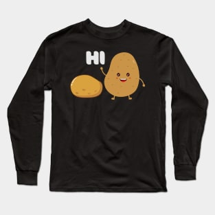 Cute Potatoe Long Sleeve T-Shirt